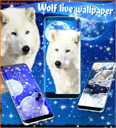 Wolf live wallpaper screenshot