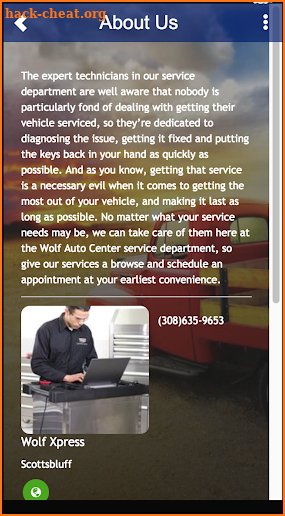 Wolf Service Xpress screenshot
