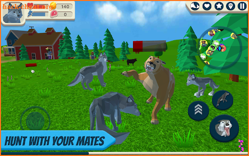 wolf simulator 3d crazy games