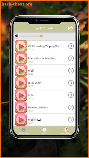 Wolf Sounds screenshot