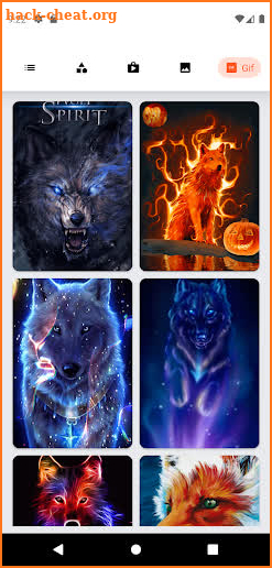 Wolf Wallpaper Parallax 4K screenshot
