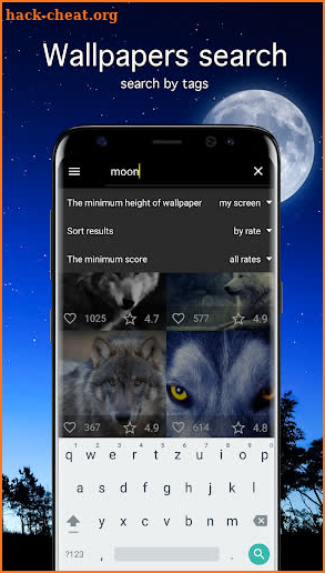 Wolf Wallpapers 4K screenshot