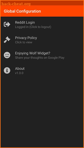 Wolf Widget for Reddit screenshot