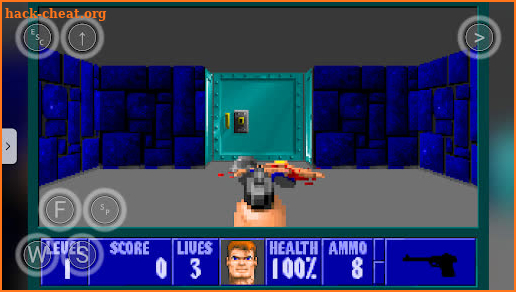 Wolfenstein 3D (DOS Player) screenshot