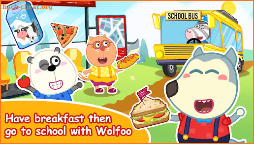 Wolfoo A Day At School screenshot