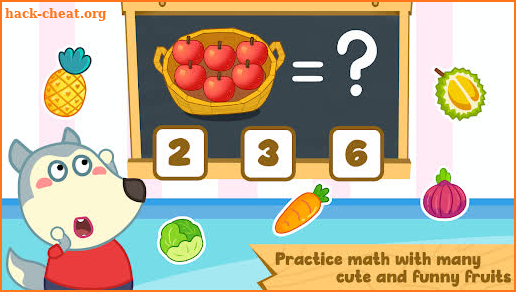 Wolfoo Math Game Baby Learning screenshot