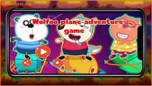 Wolfoo plane adventure screenshot