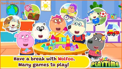 Wolfoo Playtime School Stories screenshot
