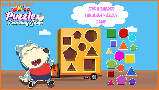 Wolfoo Puzzle Learning Game screenshot