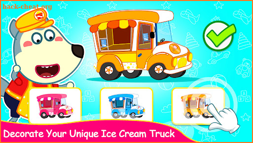 Wolfoo 's Ice Cream Truck screenshot