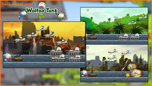 Wolfoo Tank Cartoon : Games! screenshot