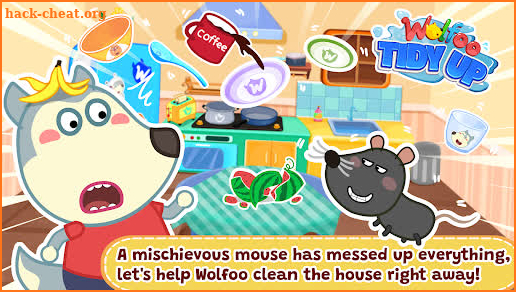 Wolfoo Tidy up: House Cleaning screenshot