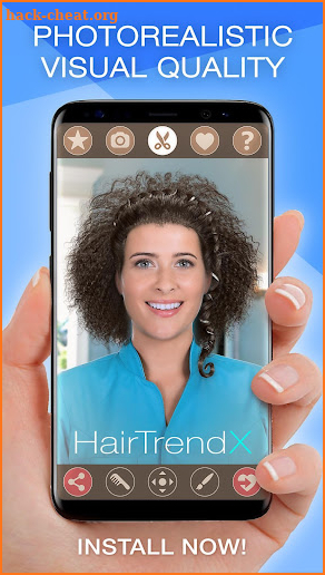 Woman & Girl Hair Styler App - Hair Color Changer screenshot