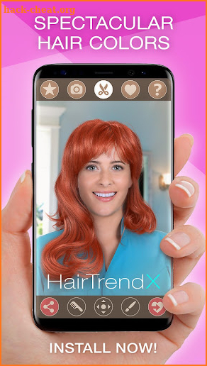 Woman & Girl Hair Styler App - Hair Color Changer screenshot