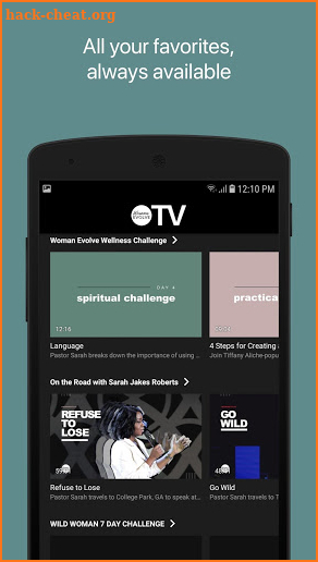 Woman Evolve TV screenshot