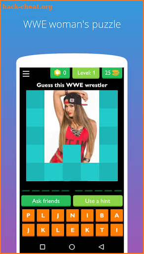 Woman's wrestling puzzle : Quiz trivia for Women screenshot