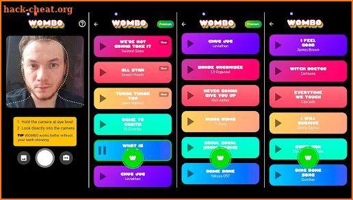 Wombo ai app: mod for wombo screenshot