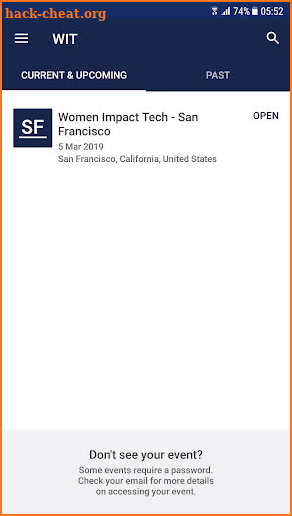 Women Impact Tech screenshot