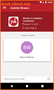 Women in Analytics Conference screenshot