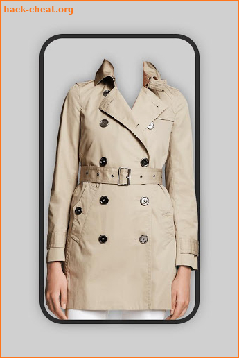 Women Trench Coat Montage Suit Photo Editor screenshot