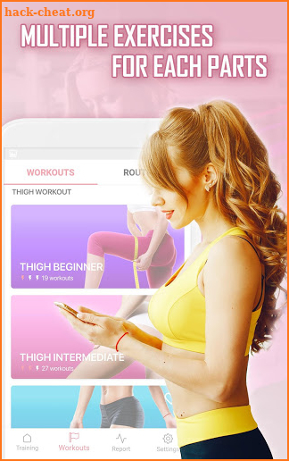 Women Workout apps & Fitness apps -Fitness Tracker screenshot