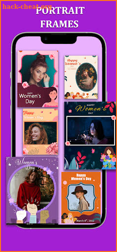 Women's Day Photo Frame Editor screenshot
