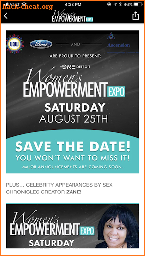 Women’s Empowerment Expo screenshot