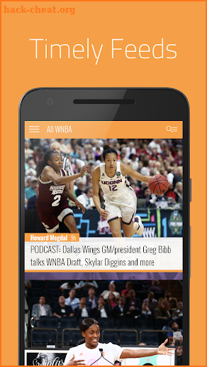 Women's Hoops: WNBA News screenshot