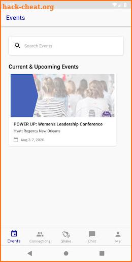 Women's Leadership Conference screenshot