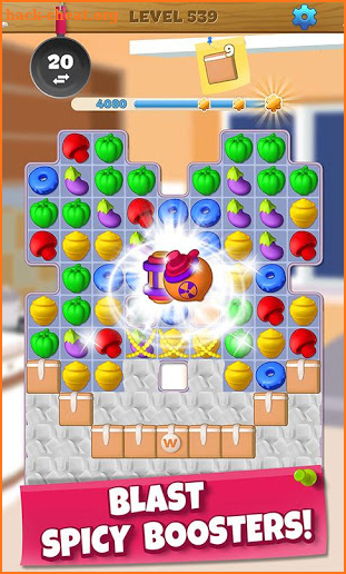 Wonder Chef: Match-3 Puzzle Game screenshot