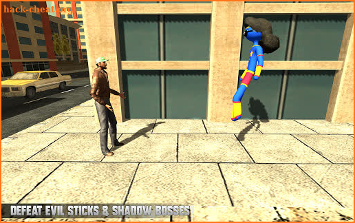 Wonder Stick Girl Rope Hero Gangster Crime screenshot