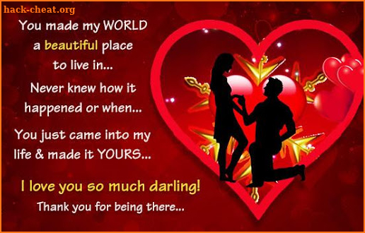 Wonderful Love Messages And Pictures screenshot
