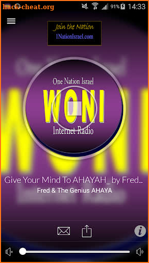 WONI RADIO - 1NationIsrael screenshot