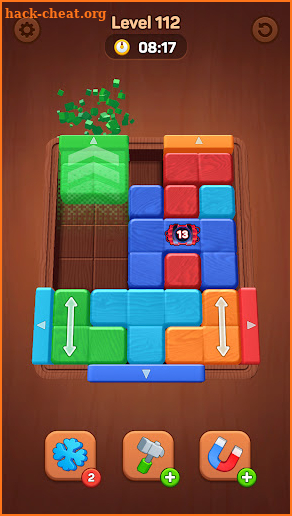 Wood Away, Block Jam screenshot