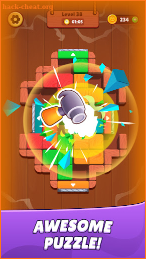 Wood Blast Escape screenshot