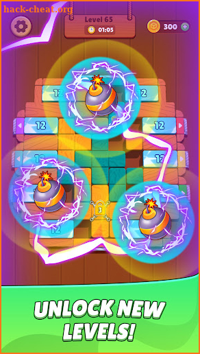 Wood Blast Escape screenshot