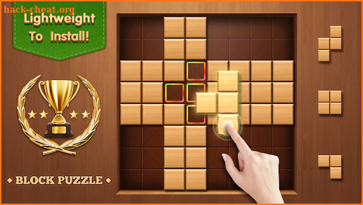 Wood Block Puzzle - Free Classic Brain Puzzle Game screenshot
