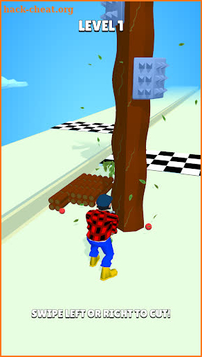 Wood Chop Race screenshot