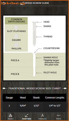 Wood Crafter: The Do It All Woodworking App screenshot