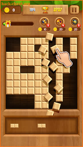 Wood Cube Puzzle screenshot