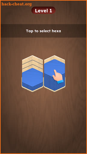 Wood Hexa Sort - Color Match screenshot