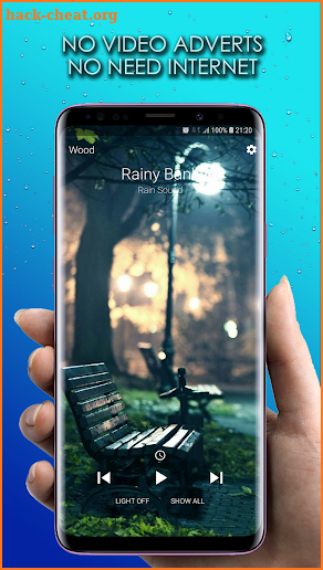 Wood - Rain Sound - Sleep & Relax screenshot
