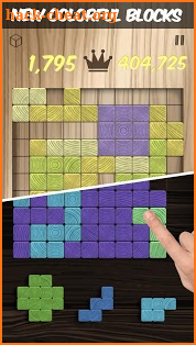 Woodblox Puzzle - Wood Block Wooden Puzzle Game screenshot