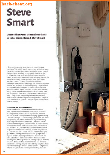 Woodcarving Magazine screenshot