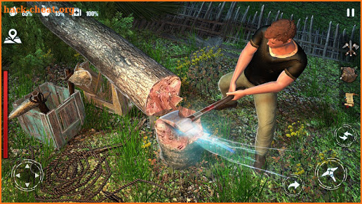 Woodcraft 2 - Survival Island screenshot