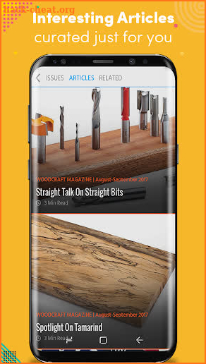Woodcraft Magazine screenshot