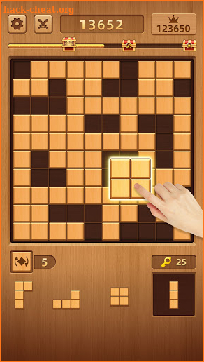 WoodCube: 2021 Free Classic Wood Block Puzzle Game screenshot