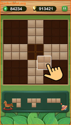 Wooden Block Puzzle Free - Wood Cube Puzzle Game screenshot