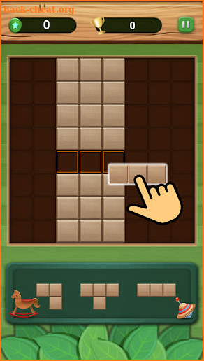 Wooden Block Puzzle Free - Wood Cube Puzzle Game screenshot
