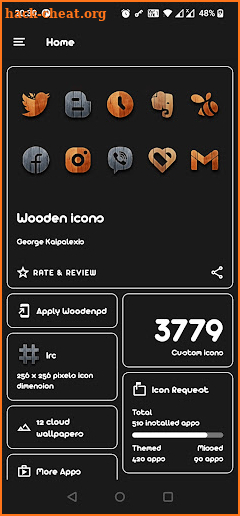 Wooden-PD Icon Pack screenshot